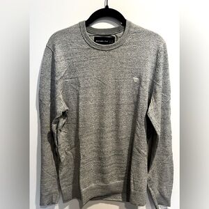 Abercrombie & Fitch Light Blue / Gray Sweater Size Small Good  Condition